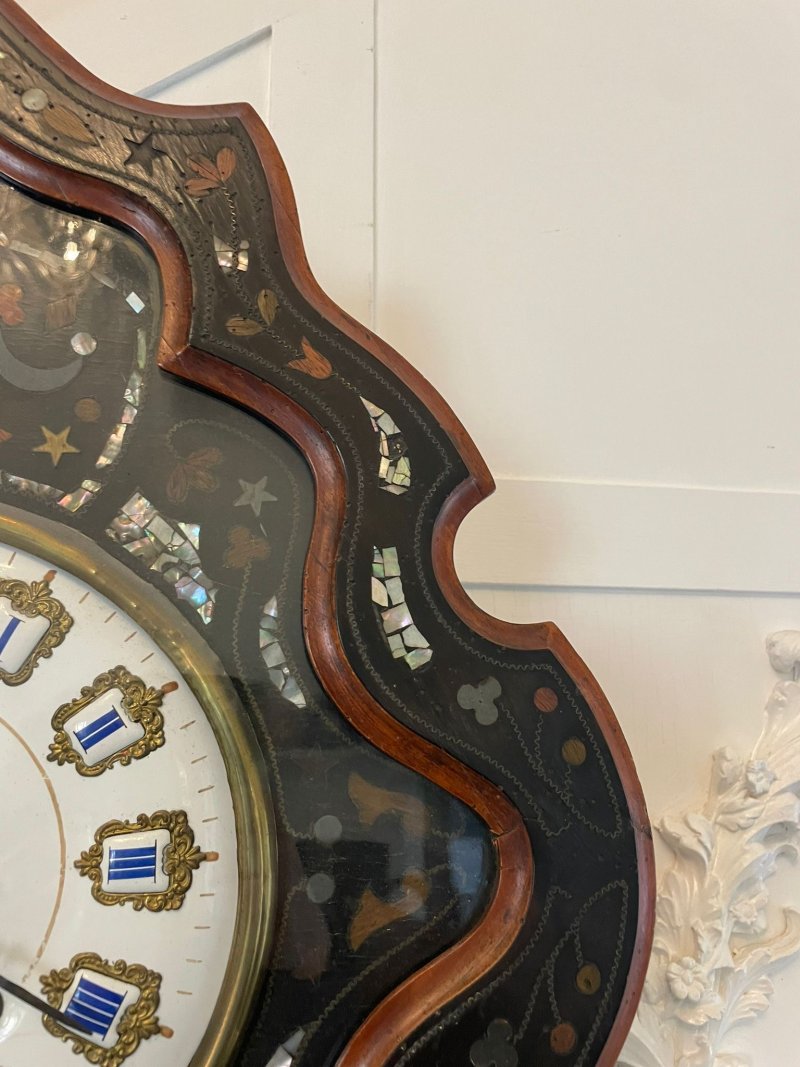 Antique Victorian Quality French Wall Clock - Image 6